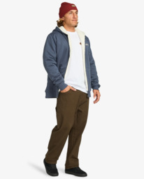 1 Arch Sherpa - Pull zippé à capuche pour Homme Noir EBYFT00149 Billabong