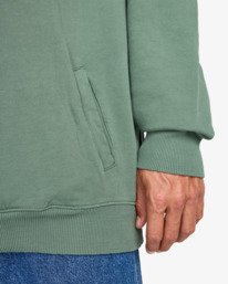 5 Core Lord Half Zip - Sweat à col zippé pour Homme Vert EBYFT00150 Billabong