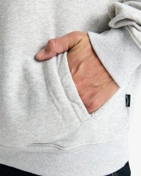 5 Core Lord Half Zip - Sweat à col zippé pour Homme Gris EBYFT00150 Billabong