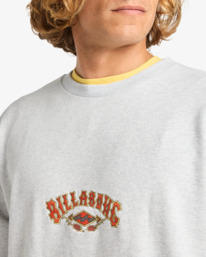 5 Core Lord Cr - Crew Neck Sweatshirt for Men Grey EBYFT00153 Billabong