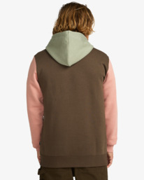 2 Arch Block Po - Kapuzenpulli für Männer Braun EBYFT00155 Billabong