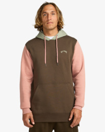 0 Arch Block Po - Kapuzenpulli für Männer Braun EBYFT00155 Billabong