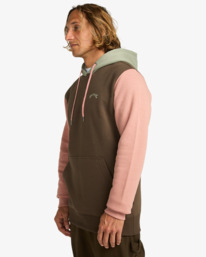 3 Arch Block Po - Kapuzenpulli für Männer Braun EBYFT00155 Billabong