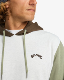 4 Arch Block Po - Kapuzenpulli für Männer Weiss EBYFT00155 Billabong