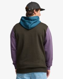 2 Arch Block Po - Kapuzenpulli für Männer Violett EBYFT00155 Billabong