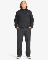 1 Shoreline Po - Sweat pour Homme Noir EBYFT00156 Billabong