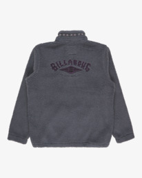 8 Boundary Tombstone - Polaire à col montant zippé pour Homme Gris EBYFT00158 Billabong