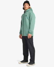 1 Shoreline - Sweat à capuche zippé pour Homme Bleu EBYFT00161 Billabong