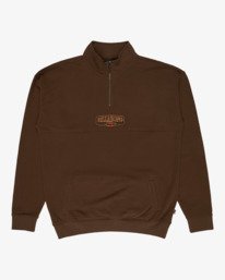 6 Core Lord - Half-Zip Sweatshirt for Men Brown EBYFT00164 Billabong