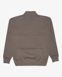 7 Core Lord - Sweater met Korte Rits voor Heren Gray EBYFT00164 Billabong