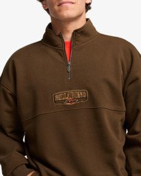4 Core Lord - Half-Zip Sweatshirt for Men Brown EBYFT00164 Billabong
