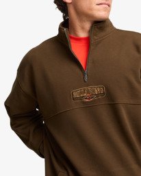 5 Core Lord - Half-Zip Sweatshirt for Men Brown EBYFT00164 Billabong
