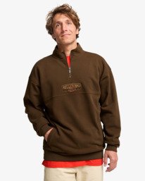 0 Core Lord - Half-Zip Sweatshirt for Men Brown EBYFT00164 Billabong