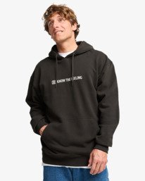 0 Core Lord - Sweater voor Heren Black EBYFT00165 Billabong