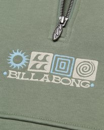 6 Burleigh Mock Neck Verde EBYFT00184 Billabong