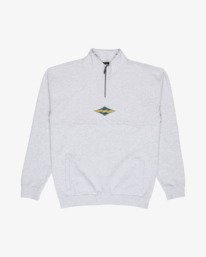 4 Burleigh Mock Neck Cinza EBYFT00184 Billabong