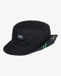 4 Sundays - Reversible Bucket Hat for Men Black EBYHA00101 Billabong