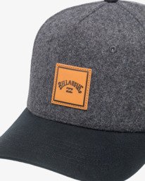 3 Stacked - Snapback Cap for Men Grey EBYHA00139 Billabong
