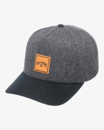 0 Stacked - Snapback Cap for Men Grey EBYHA00139 Billabong