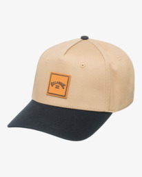 0 Stacked - Snapback Cap for Men Brown EBYHA00139 Billabong