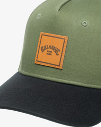 3 Stacked - Casquette snapback pour Homme Vert EBYHA00139 Billabong