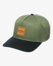 0 Stacked - Casquette snapback pour Homme Vert EBYHA00139 Billabong