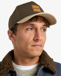 1 Stacked - Snapback Cap for Men Brown EBYHA00139 Billabong