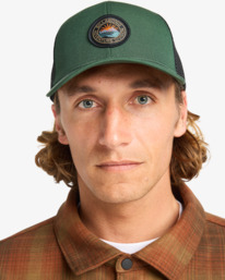 4 A/Div Range - Trucker Cap for Men Green EBYHA00149 Billabong