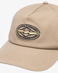 3 Origin - Snapback Cap for Men Brown EBYHA00151 Billabong