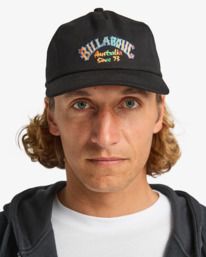 4 Origin - Snapback Cap for Men Black EBYHA00151 Billabong