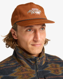 4 A/Div - Strapback-Cap für Männer Braun EBYHA00152 Billabong