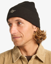1 Every Other Day - Berretto con risvolto da Uomo Black EBYHA00155 Billabong