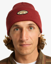 0 Every Other Day - Berretto con risvolto da Uomo Red EBYHA00155 Billabong