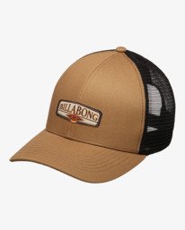 0 Runner Up - Trucker Cap for Men Beige EBYHA00165 Billabong
