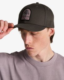 5 Patch - Snapback Cap for Men Grey EBYHA00169 Billabong