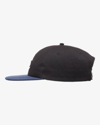 1 Burleigh - Snapback Cap for Men Black EBYHA00170 Billabong