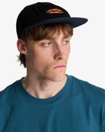 5 Burleigh - Snapback Cap for Men Black EBYHA00170 Billabong