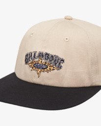 2 Throwback - Strapback Cap for Men Beige EBYHA00174 Billabong