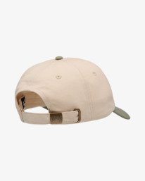 2 Throwback - Strapback Cap for Men Beige EBYHA00174 Billabong