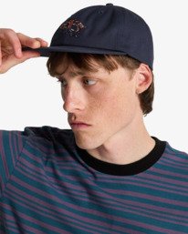 4 Throwback - Strapback Cap for Men Black EBYHA00174 Billabong