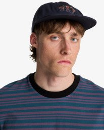 5 Throwback - Strapback Cap for Men Black EBYHA00174 Billabong