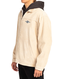 4 Bad Dog - Casaco de bombazina para Homem Beige EBYJK00109 Billabong