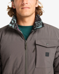 5 Unwind 10k - Omkeerbaar Donsjack voor Heren Black EBYJK00124 Billabong
