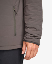 6 Unwind 10k - Omkeerbaar Donsjack voor Heren Black EBYJK00124 Billabong