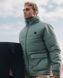 0 Point Lay 10k - Donsjack voor Heren Green EBYJK00125 Billabong