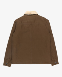 8 Chore Sherpa - Veste workwear avec doublure en sherpa pour Homme Marron EBYJK00133 Billabong