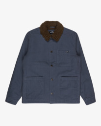 9 Chore Sherpa - Veste workwear avec doublure en sherpa pour Homme Noir EBYJK00133 Billabong