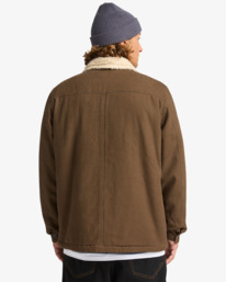 2 Chore Sherpa - Veste workwear avec doublure en sherpa pour Homme Marron EBYJK00133 Billabong