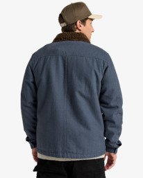 3 Chore Sherpa - Veste workwear avec doublure en sherpa pour Homme Noir EBYJK00133 Billabong