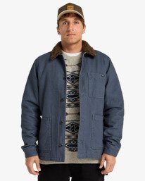 1 Chore Sherpa - Veste workwear avec doublure en sherpa pour Homme Noir EBYJK00133 Billabong